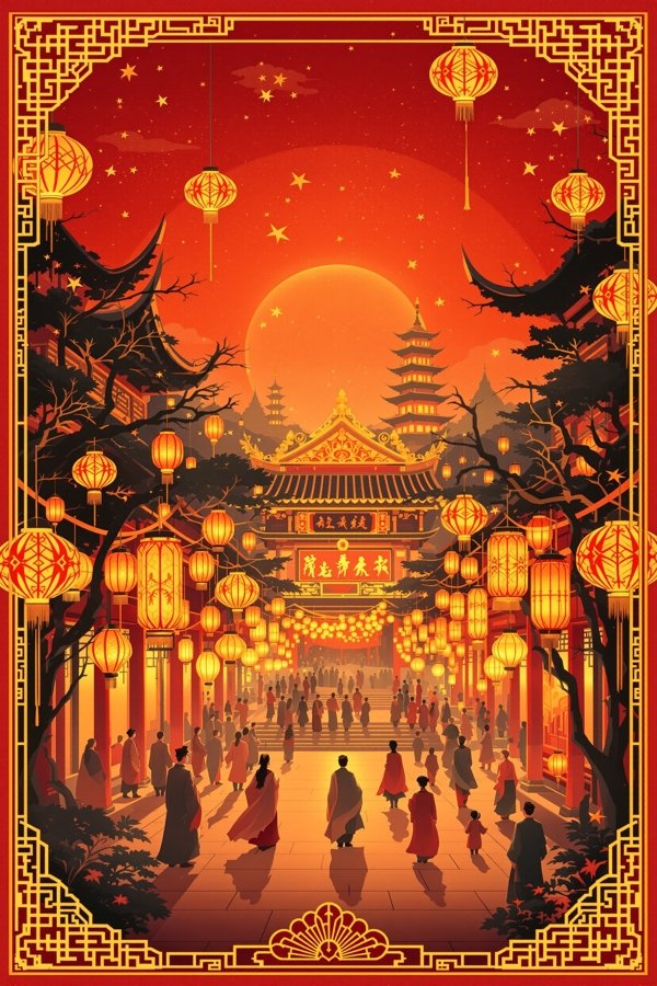 明代花灯会